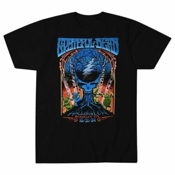 Tops - Grateful Dead-Halloween Graphics Tee